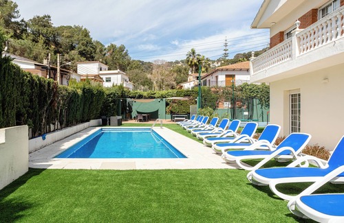 Lloret de Mar Villa | Villa "Ainara Luxury" avec vue sur les montagnes, piscine privée et Wi-Fi