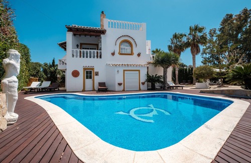 Santa Eulalia del Rio Villa | Villa 'Alba' avec piscine privée, Wi-Fi et climatisation