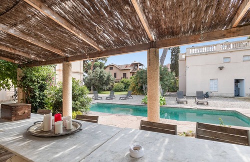 Sant Vicenc de Montalt Villa | Villa Antonia avec vue sur la mer, Wi-Fi et climatisation