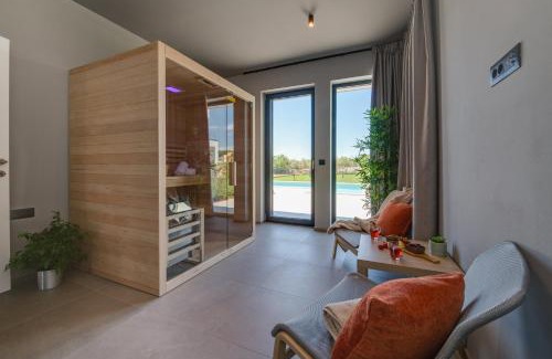 Vodnjan Villa | Villa Arestea near Pula with sea view, wellness & playground