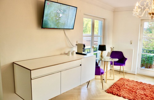Region Hannover District Villa | Villa am Steinhuder Meer -DZ-Azur- avec pantalon. Cuisine, jardin, wifi