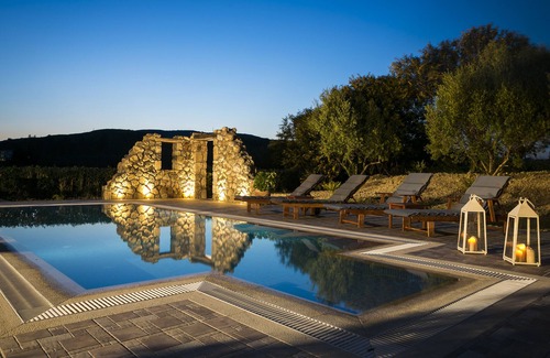 Paliki Villa | Villa Athinais - Détendez-vous dans la nature, piscine privée, barbecue