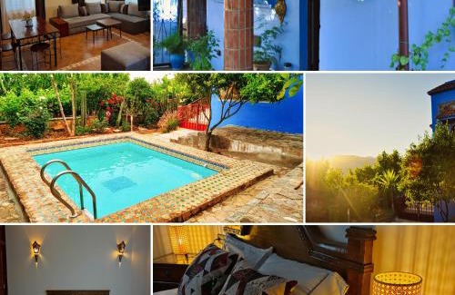 Bab Taza Villa | Villa Authentique avec Vue Panoramique à 3 km de Chefchaouen