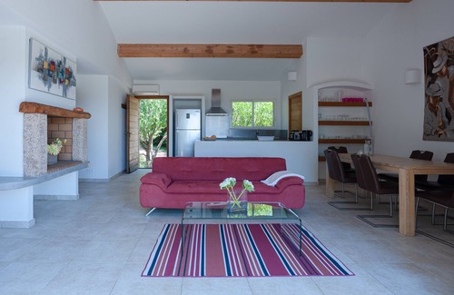 Figari Villa | Magnifique villa avec piscine privative sécurisée avec superbe vue très dégagée