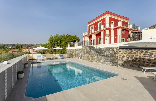 Aci Sant'Antonio Villa | Villa 'Badimà - Con Piscina' avec vue sur la mer, Wi-Fi et climatisation
