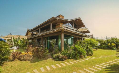 Barra de Ibiraquera Maison | Villa Bali Casas pé na areia
