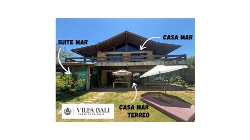 Barra de Ibiraquera Maison | Villa Bali Casas pé na areia