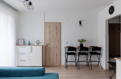 Siofok Aranypart Appartement | Villa Bauhaus Wellness Apartman Fsz. 1