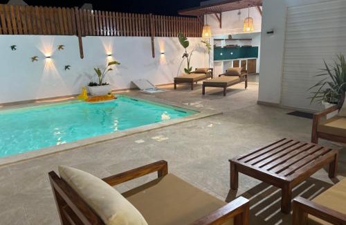 Aghir Villa | Villa Benbienn piscine iptv Billard américain wifi illimité très bon emplacement