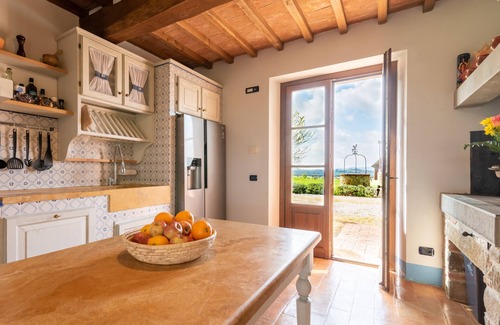 Marciano della Chiana Villa | Villa 'Boschi Salviati' avec piscine privée, Whirpool, Wi-Fi et climatisation