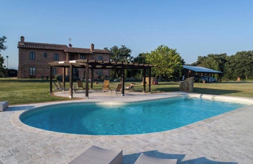 Marciano della Chiana Villa | Villa 'Boschi Salviati' avec piscine privée, Whirpool, Wi-Fi et climatisation