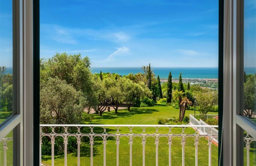Corsanico Villa | Villa Cà ai Venti, harmonie et élégance dans les collines lucchoises surplombant la mer
