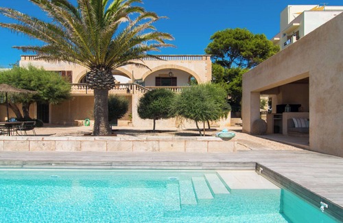 Colonia Sant Jordi Villa | Villa 'Cabrera' avec vue sur la mer, Wi-Fi et climatisation