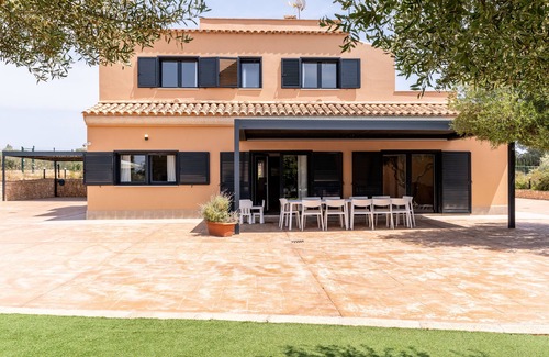 l'Aranjassa Villa | Villa 'Can Bellmunt' con piscina, jardín, terraza y Wi-Fi