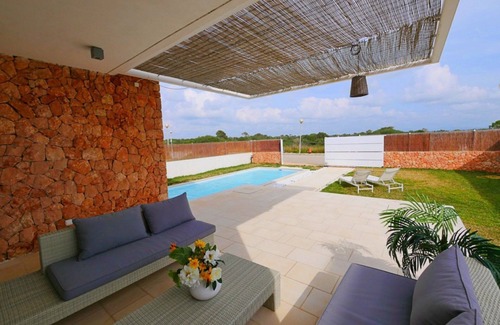 Sa Rapita Villa | Villa "Can Bosquerro" près de la plage avec piscine, Wi-Fi, climatisation, balcon,terrasse et jardin