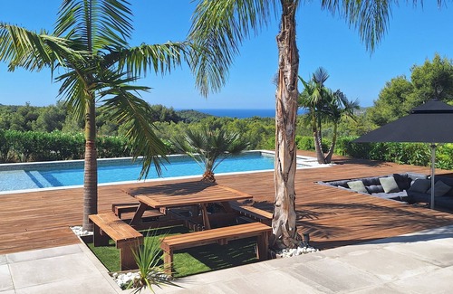 Roquefort-la-Bedoule Maison | Villa Canailles, vue mer, piscine et jacuzzi, Cassis