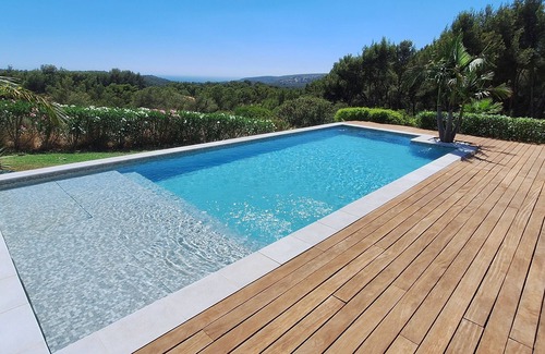 Roquefort-la-Bedoule Maison | Villa Canailles, vue mer, piscine et jacuzzi, Cassis