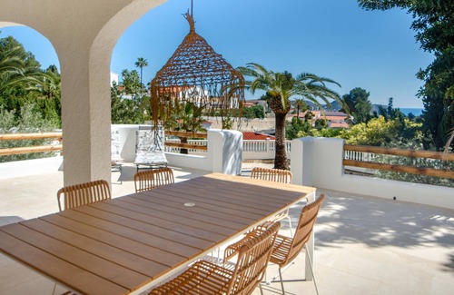 Pinar del Advocat Villa | Villa 'Casa Mar Y' avec vue sur la mer, Wi-Fi et climatisation