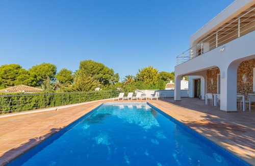 Moraira Villa | Villa "Casa Once Moraira" avec vue sur mer, piscine, jardin et Wi-Fi.