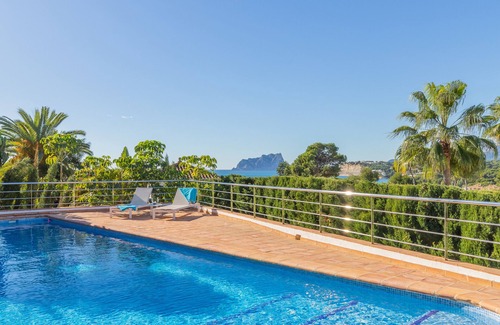 Moraira Villa | Villa "Casa Once Moraira" avec vue sur mer, piscine, jardin et Wi-Fi.