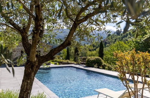 Castel Focognano Villa | Villa Casentino - Maison de campagne avec piscine privée à Capolona, Toscane