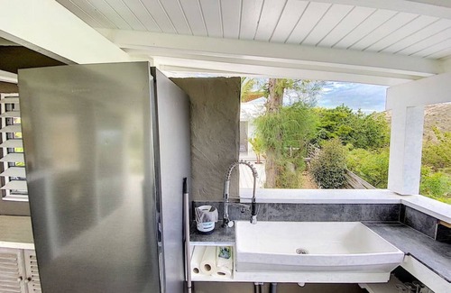 Oyster Pond Villa | Villa Cazou, vue mer, piscine privée, Wifi 100Mbps