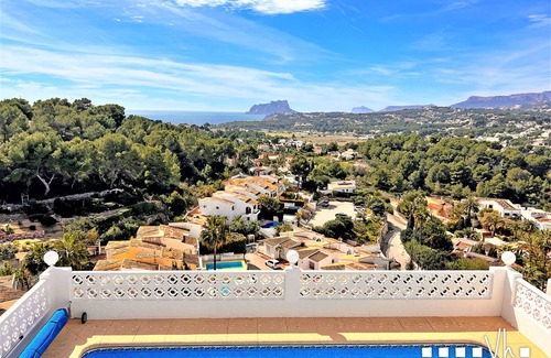 Paichi Villa | CHAMPY - Belle maison à Moraira avec vue sur la mer
