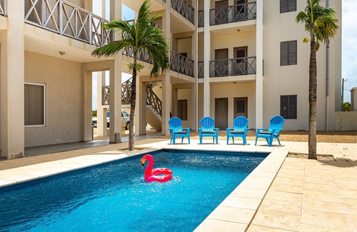 Belnem Copropriété | Villa CHICA BONAIRE Pool 3min to Beach Surf Kite Dive 5min to Downtown in Belnem