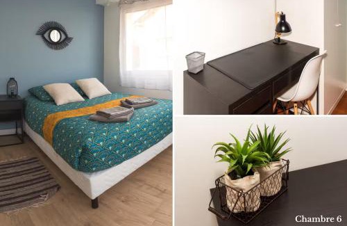 Cholet Maison | VILLA CITY GARDEN - Maison Spacieuse et Jardin - Proche Centre ville
