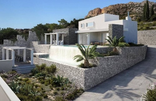 Koutsounari Villa | Villa Daniela, piscine privé, vue sur mer et champagne !