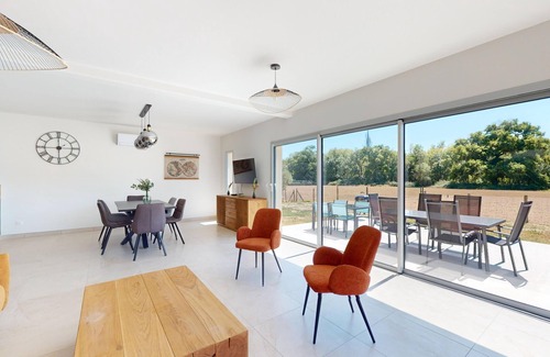 Cadaujac Villa | Villa Des Grands Crus proche Bordeaux et Châteaux viticoles, animaux de la ferme