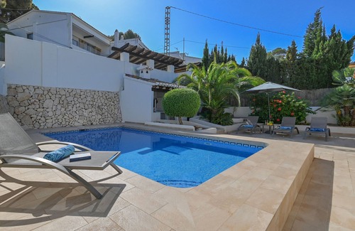 El Portet Villa | Villa El Portet Plage. 150 m. de la plage avec belle piscine (chauffée)