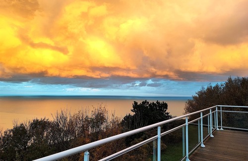 Saint-Pierre-en-Port Villa | Villa, vue exceptionnelle et panoramique sur plage, mer, falaises à 2 h de Paris