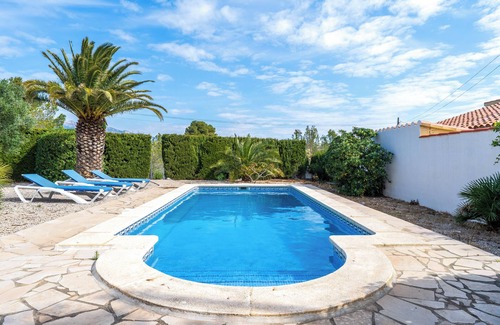 Les Tres Cales Villa | Villa 'Flor' avec vue sur la mer, piscine privée et Wi-Fi