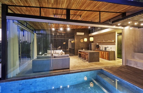 Playa Santa Teresa Villa | VILLA GUANACASTE BOUTIQUE VILLA DE LUXE AVEC PISCINE / AC / WIFI / QUELQUES ÉTAPES LOIN F, COMMERCES
