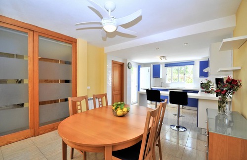Badia Gran Villa | VILLA HUGO- Maison pour 6 personnes à Bahía Grande. Télévision par satellite. Piscine privée Id��al pour les familles. -79618- - WiFi gratuit