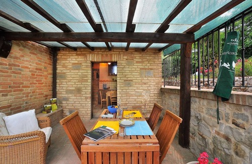SantʼAngelo in Pontano Maison | Maison de vacances א Pontano avec jardin