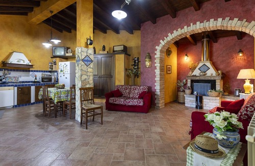 Menfi Villa | Villa 'Villino Il Melograno' avec terrasse privée, Wi-Fi et climatisation.
