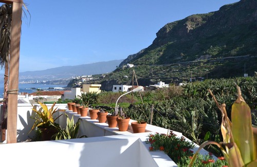 Las Aguas Maison | Villa à Tenerife, à 80 mètres de l'océan, un solarium, wifi, architecture exotique