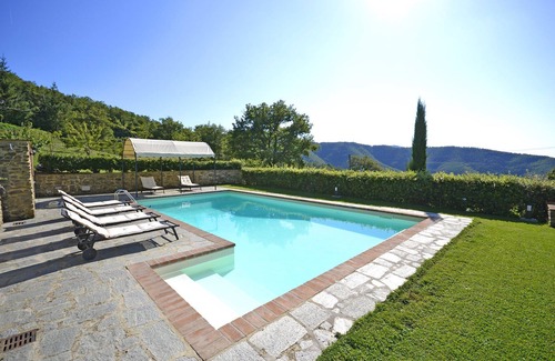Pieve di Chio Villa | Villa à Poggioni avec 3 chambres à coucher, 6 couchages