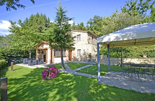Pieve di Chio Villa | Villa à Poggioni avec 3 chambres à coucher, 6 couchages