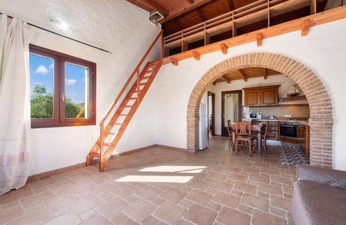 Porto Paglia Villa | Villa "Is Sorrisi" avec véranda privée à deux km de la mer