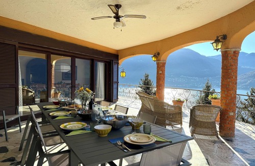 Cressogno Villa | Villa Isola Verde, Valsolda, Italie