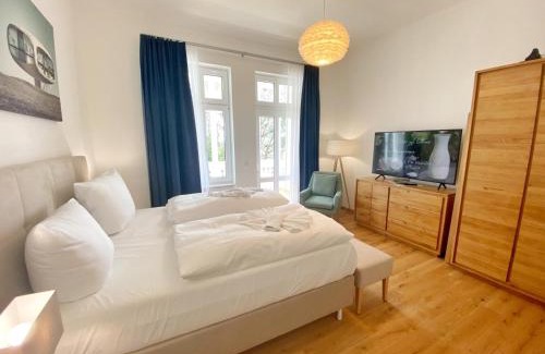 Sassnitz Appartement | Villa Jenny - Ferienappartement 1 mit Meerblick