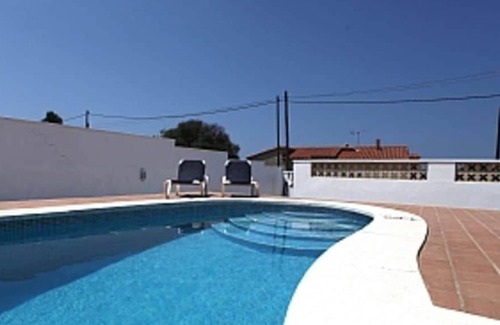 Cala en Porter Villa | Villa individuelle moderne avec piscine privée et bain à remous jacuzzi, climatisation, télévision à écran plasma