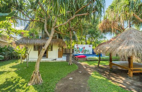 Gili Air Villa | Villa Kupu-Kupu, private pool & lush garden