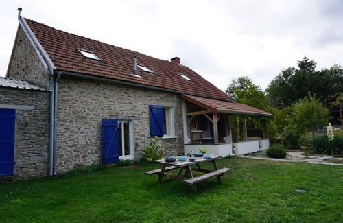 Azerables Maison | Villa La Bazonnerie, maison de vacances située au calme avec piscine privée