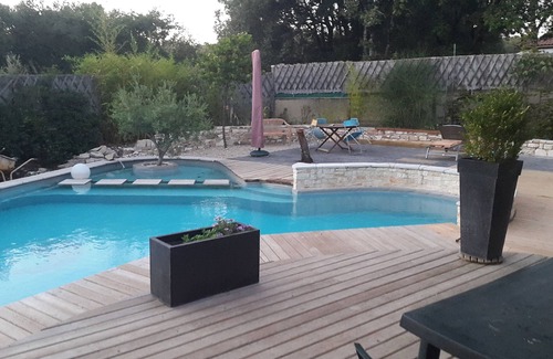 Orgnac-l'Aven Villa | Villa Ardèche "la tanière des chênes verts" 167m2 piscine privative et jardin