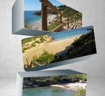Les Tres Cales Maison | Villa las palmeras bonita casa con piscina privada