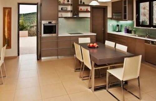 Garipa Villa | Villa lofos (330 m2), vue complète, grande piscine privée